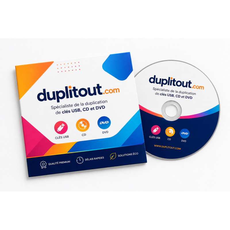 cd ou dvd en pochette carton