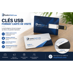 CLES USB CARTE DE VISITE