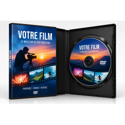 DVD en boitier DVD avec jaquette
